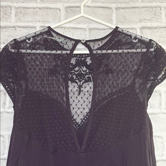 Kimchi Blue Black Mesh Dress, size medium - Picture 9 of 9